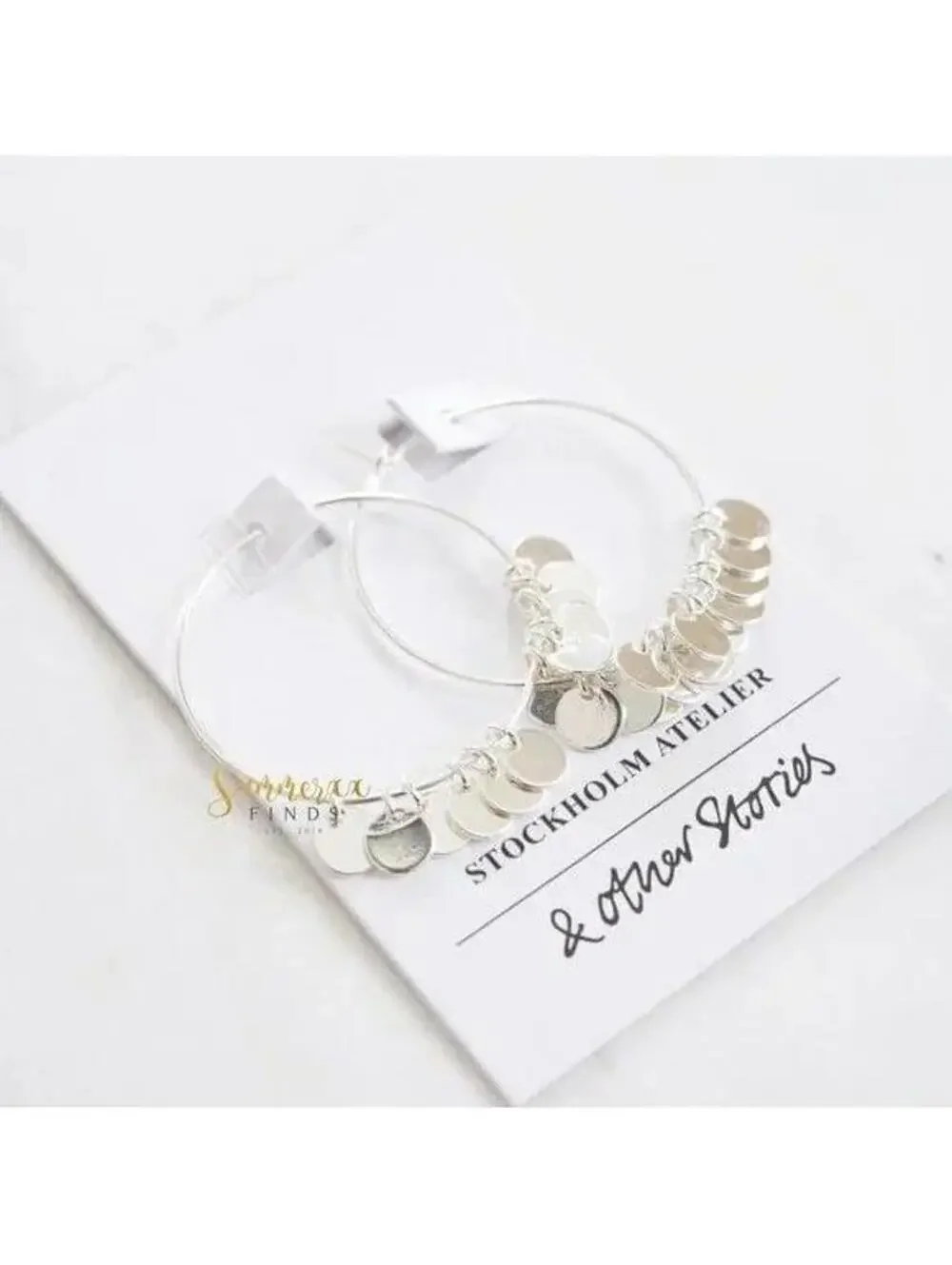 & Other Stories Mini Hoop Coin Earrings